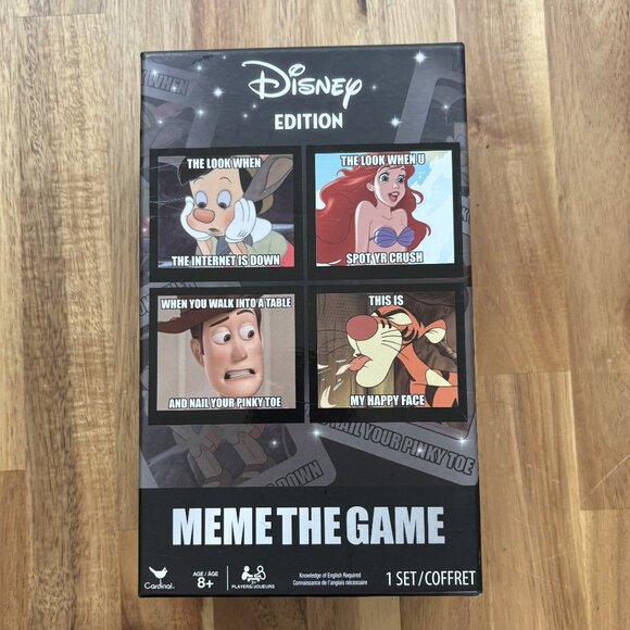Toys | Disney Meme The Game Card Game | Poshmark